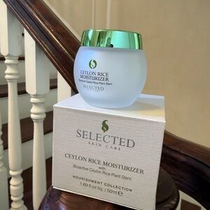 NEW Selected Skin Care CEYLON RICE MOISTURIZER 1.69 oz Nourishment Collection